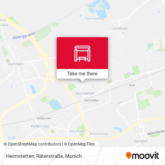 Heimstetten, Räterstraße map