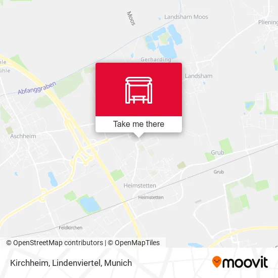Карта Kirchheim, Lindenviertel