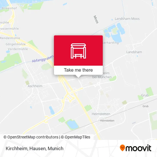 Карта Kirchheim, Hausen