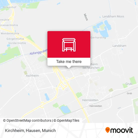 Карта Kirchheim, Hausen