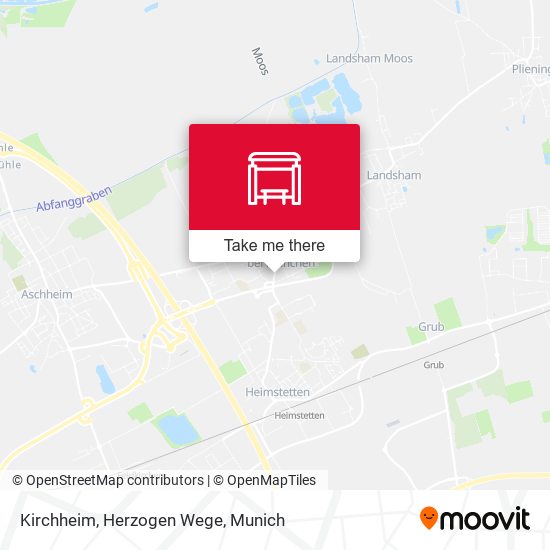 Kirchheim, Herzogen Wege map