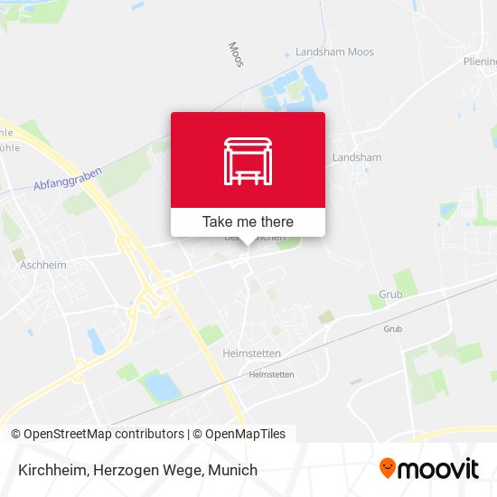 Kirchheim, Herzogen Wege map