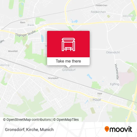 Карта Gronsdorf, Kirche