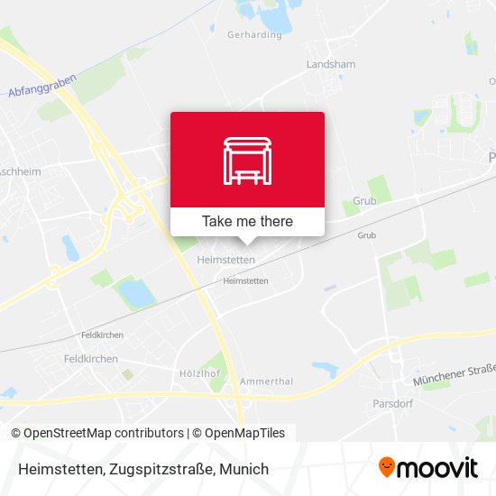 Heimstetten, Zugspitzstraße map