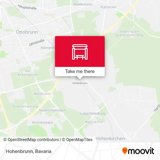 Карта Hohenbrunn