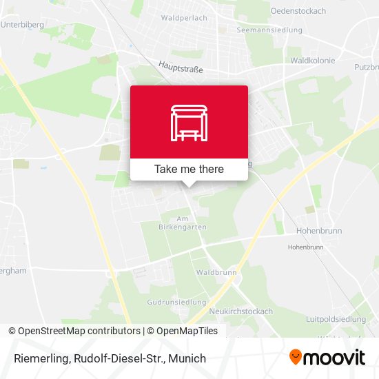 Riemerling, Rudolf-Diesel-Str. map