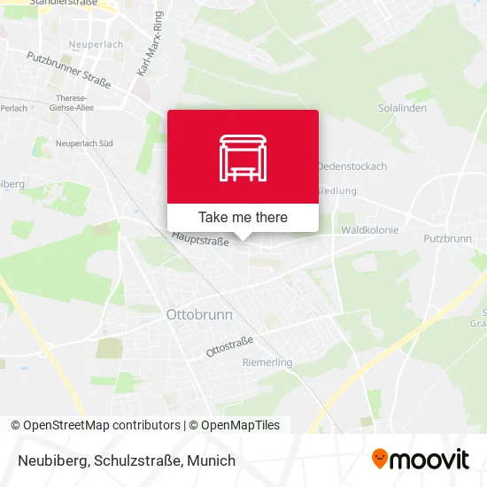 Карта Neubiberg, Schulzstraße