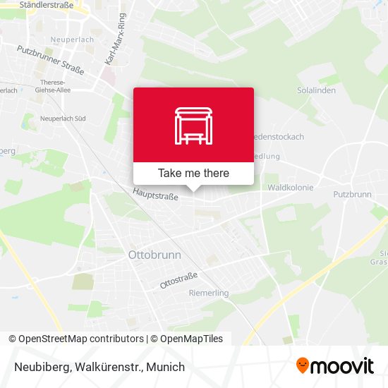 Neubiberg, Walkürenstr. map