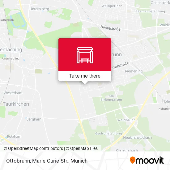 Карта Ottobrunn, Marie-Curie-Str.