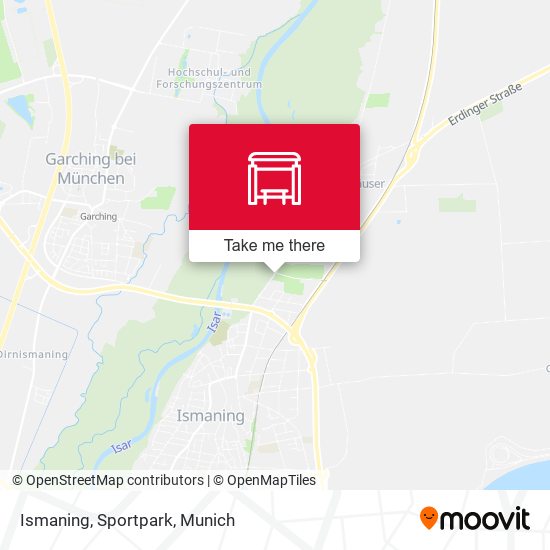 Ismaning, Sportpark map