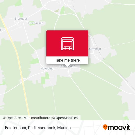 Faistenhaar, Raiffeisenbank map