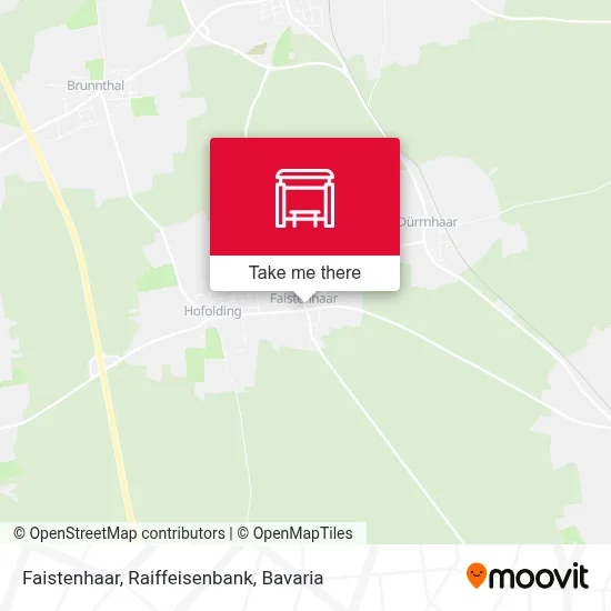 Faistenhaar, Raiffeisenbank map
