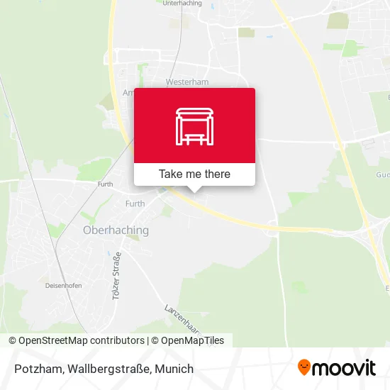 Карта Potzham, Wallbergstraße