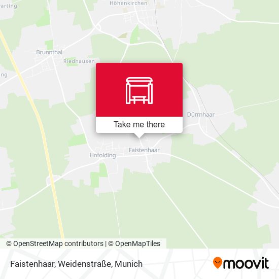 Faistenhaar, Weidenstraße map