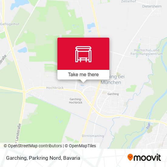 Карта Garching, Parkring Nord