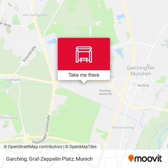Garching, Graf-Zeppelin-Platz map
