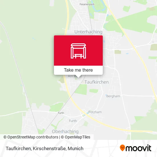 Карта Taufkirchen, Kirschenstraße
