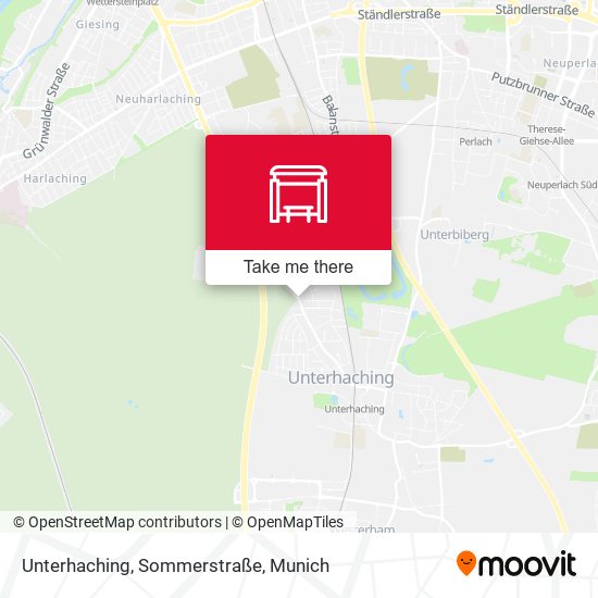 Unterhaching, Sommerstraße map