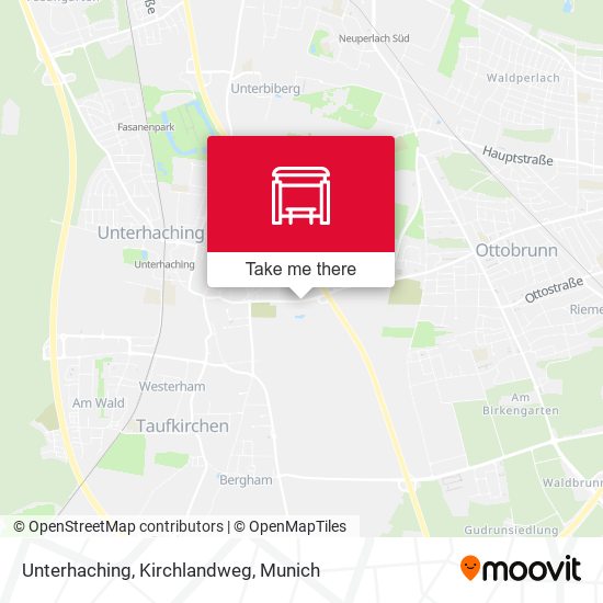 Unterhaching, Kirchlandweg map