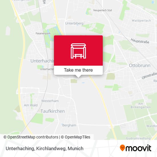 Unterhaching, Kirchlandweg map