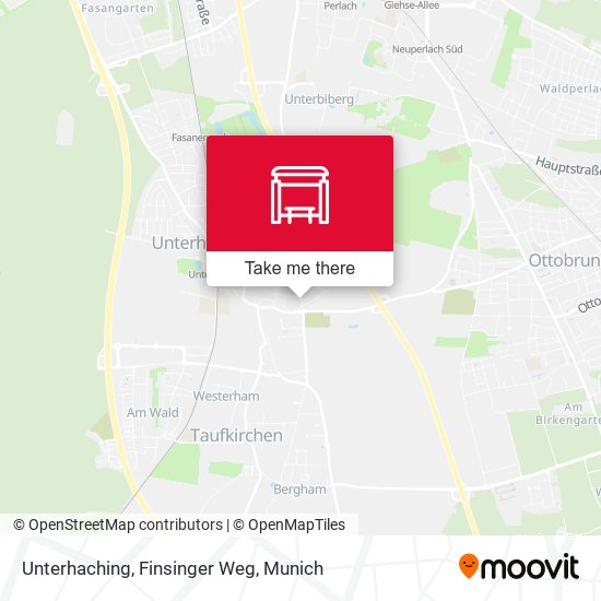 Unterhaching, Finsinger Weg map