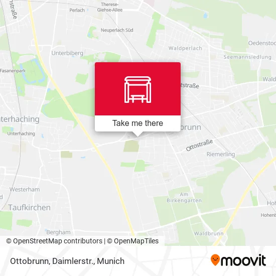 Карта Ottobrunn, Daimlerstr.