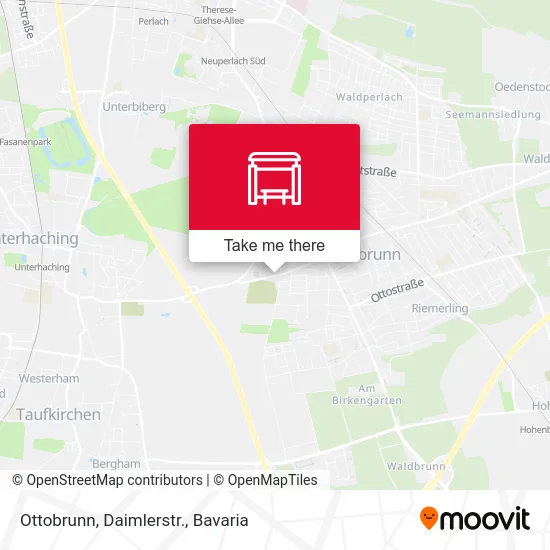 Карта Ottobrunn, Daimlerstr.