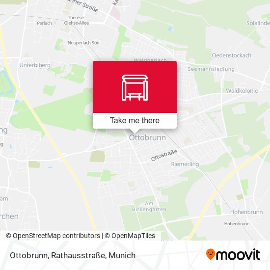 Ottobrunn, Rathausstraße map