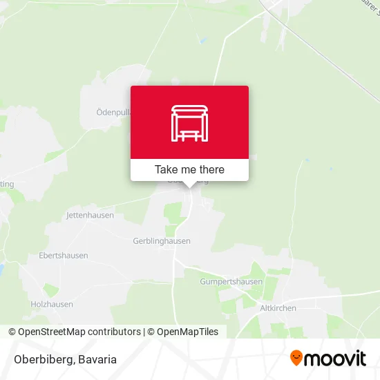 Карта Oberbiberg