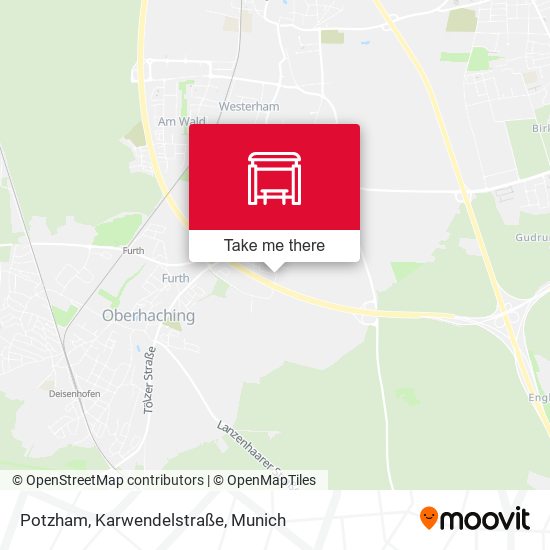 Potzham, Karwendelstraße map