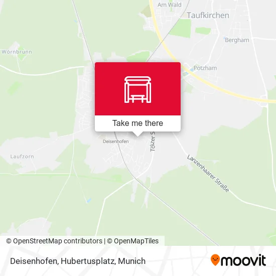 Карта Deisenhofen, Hubertusplatz