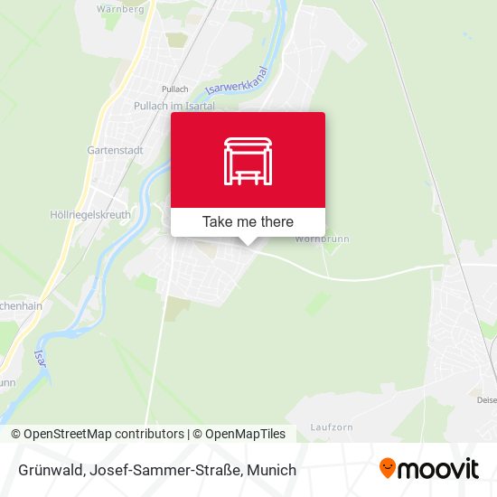 Grünwald, Josef-Sammer-Straße map