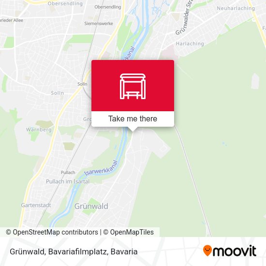 Grünwald, Bavariafilmplatz map
