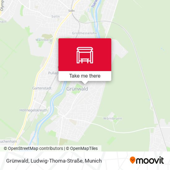 Grünwald, Ludwig-Thoma-Straße map