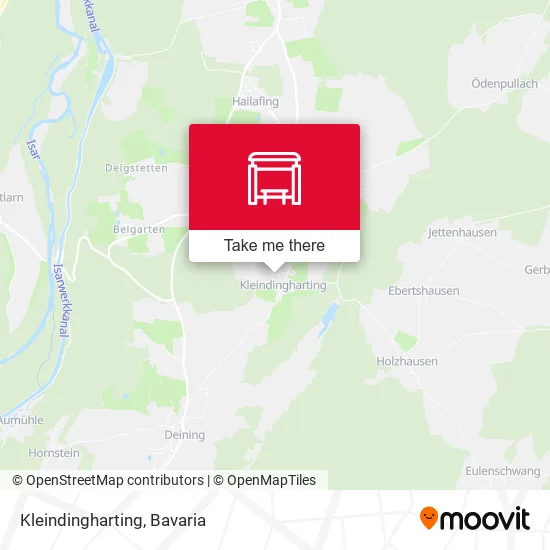 Карта Kleindingharting