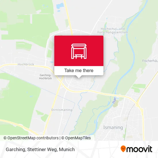 Карта Garching, Stettiner Weg