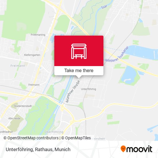Unterföhring, Rathaus map