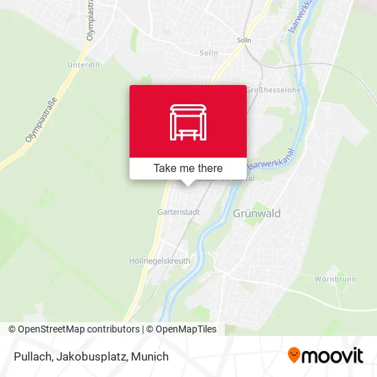 Карта Pullach, Jakobusplatz