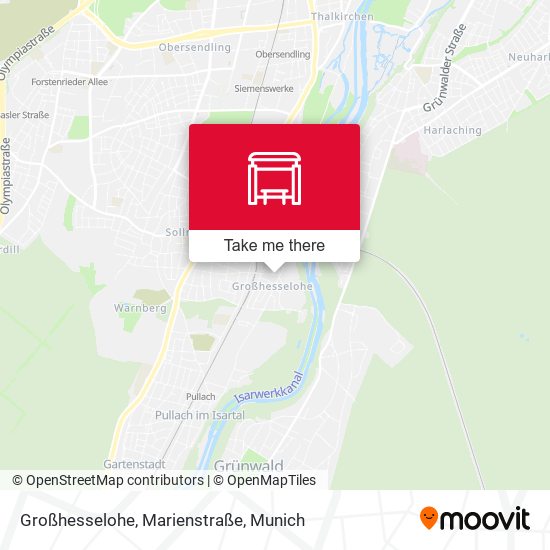 Großhesselohe, Marienstraße map