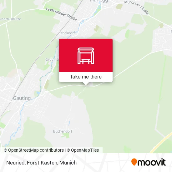 Карта Neuried, Forst Kasten