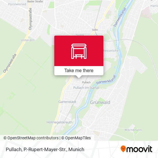 Pullach, P.-Rupert-Mayer-Str. map