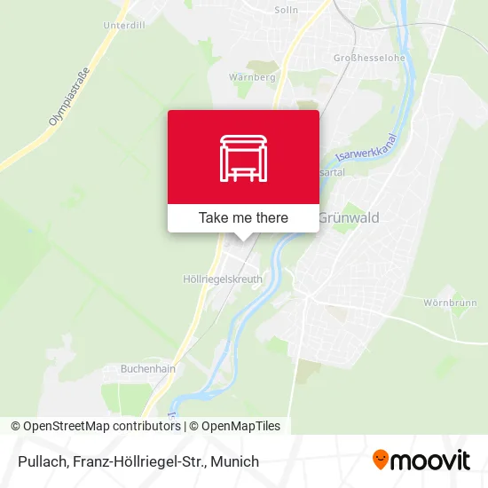 Карта Pullach, Franz-Höllriegel-Str.