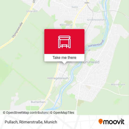 Pullach, Römerstraße map