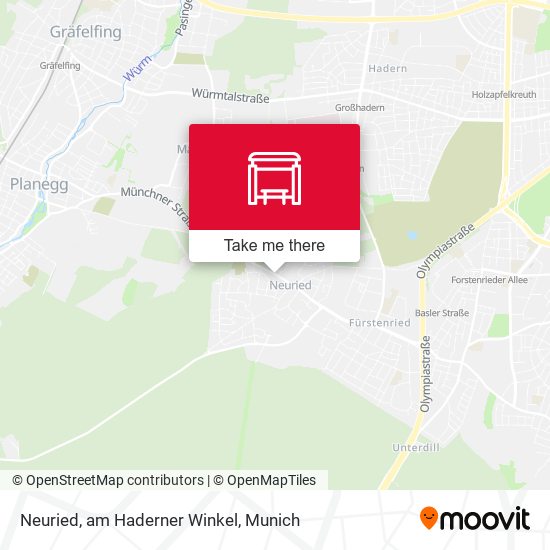 Neuried, am Haderner Winkel map