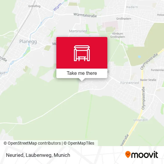 Карта Neuried, Laubenweg