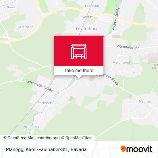 Planegg, Kard.-Faulhaber-Str. map