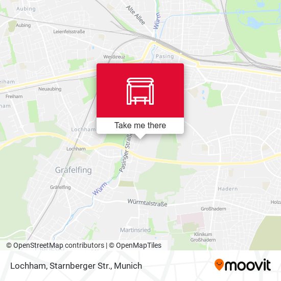 Lochham, Starnberger Str. map