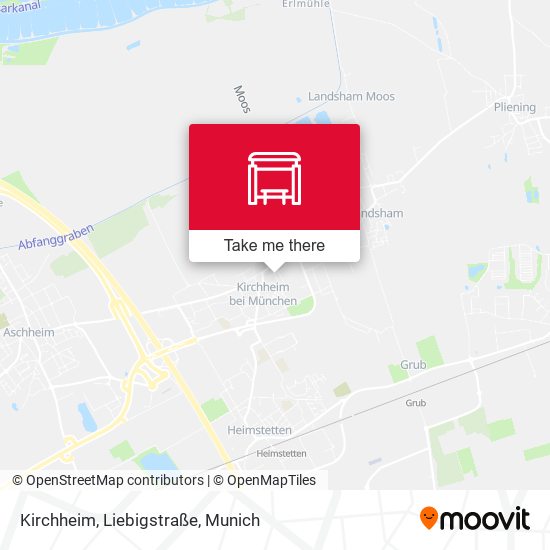 Kirchheim, Liebigstraße map