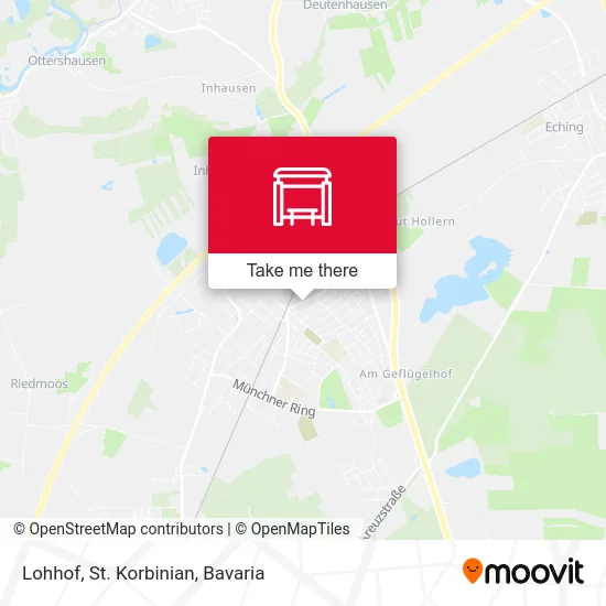 Карта Lohhof, St. Korbinian