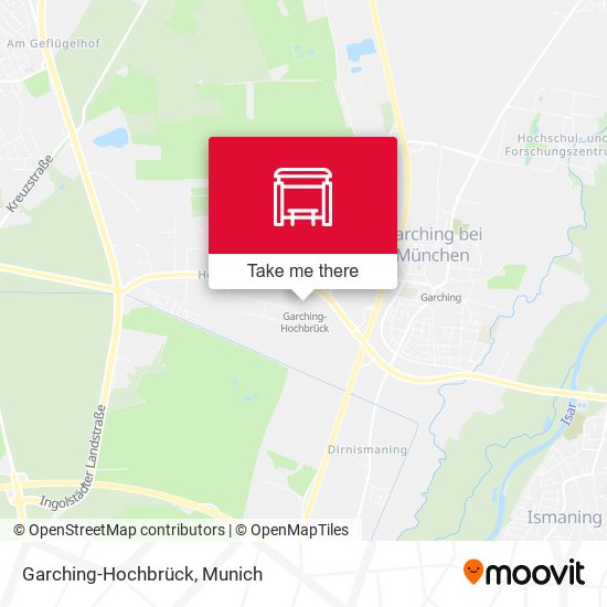 Карта Garching-Hochbrück